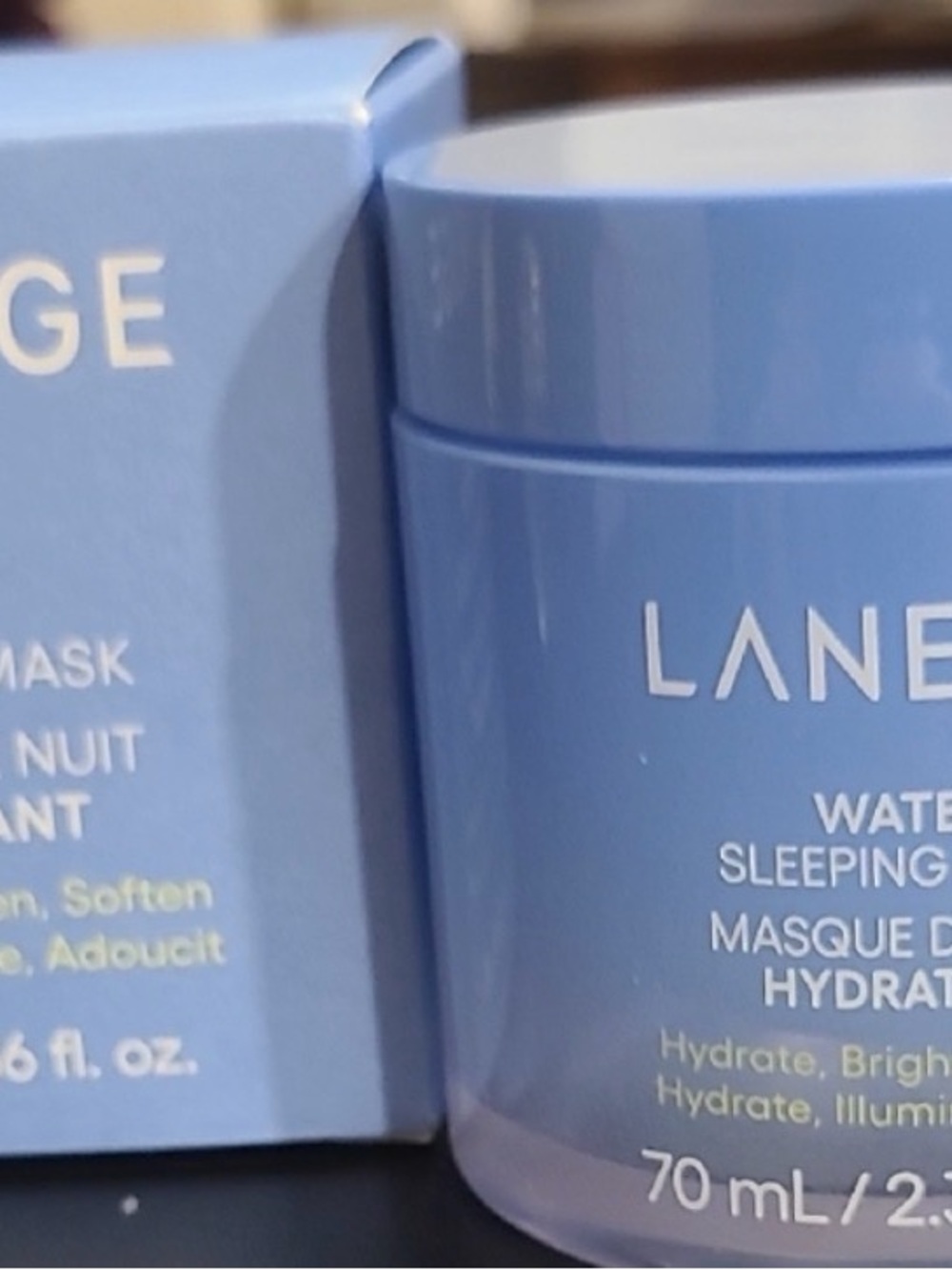 LANEIGE Blue Hydrating Water Sleeping Mask Jar